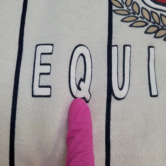 Vintage Lightning-Bolt Sweatshirt Womens 2XL 25x25 Boxy - Picture 3 of 15